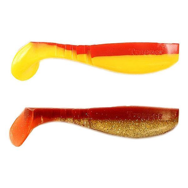 Set of silicone vibrating tails FOX 8cm Trapper Assorti #7 (edible, 10 pcs) 10481 фото