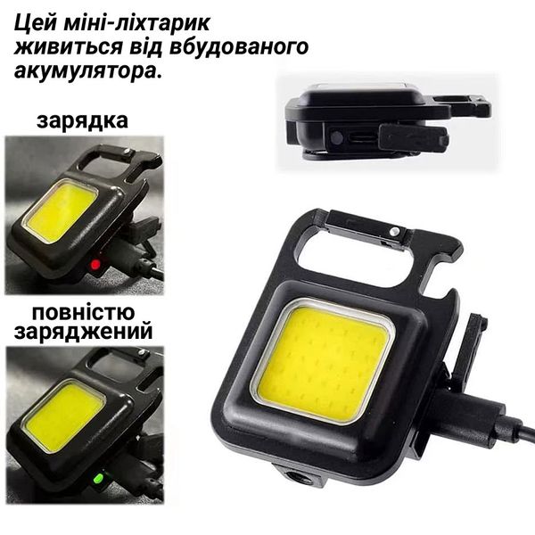 LED mini super mocna latarka COB LED - 10 szt. COBLED10 фото