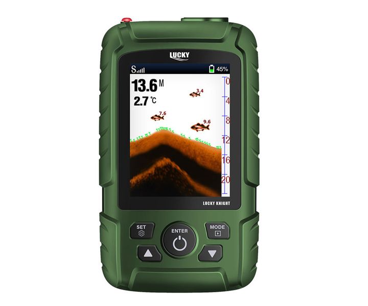 Portable echo sounder Lucky® Fish Finder Knight NEW 20' 8764 фото