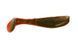 Silicone vibrating tail FOX 6cm Trapper #002 (machine oil with glitter) (1 piece) 7449 фото 2