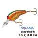 Wobbler Norman Lures Deep Tiny N 38mm 3.5g DTN-54 Spring Craw 9413 фото 1