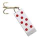 Cuchara oscilante Jake's Lures Spin-A-Lure White/Red Dots 7605 фото 3