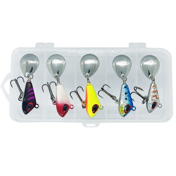 Set of tail spinners FOX BigEye Tail Spinner Kit 10g (5 pieces of bait + box) 267141 фото
