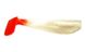 Silicone vibrating tail FOX 12cm Gloom #016 (white red perlamutr) (1 piece) 9840 фото 2