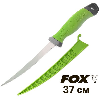 Fishing fillet knife FOX PK-1067C with sheath 7545 фото
