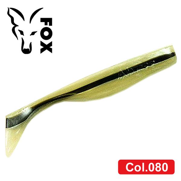 Silicone vibrating tail FOX 9cm Abyss #080 (smelt) (1 piece) 7338 фото