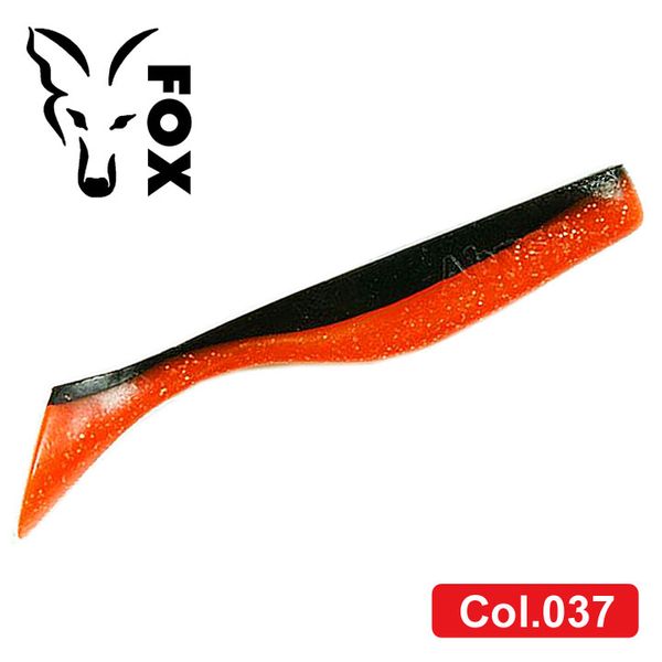 Silicone vibrating tail FOX 7cm Abyss #037 (orange black) (1 piece) 259961 фото