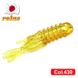 Силиконовый октопус для микроджига Reins Ring Tube Micro 1.5" #430 Motor Oil Gold FLK (съедобный, 12шт) 6798 фото 1