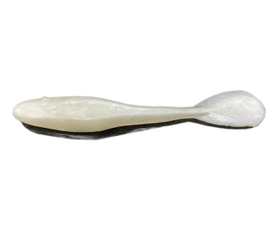 Silicone vibrating tail Gambler Flapp'n Shad 4" White Lightning (edible, 1 piece) 8916 фото