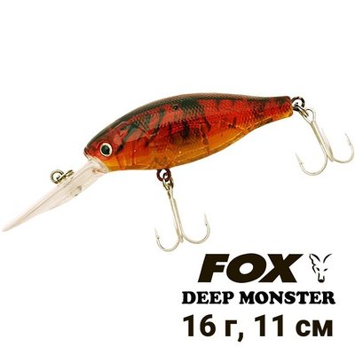 Wobbler FOX Deep Monster DM11-306A 5184 фото