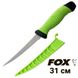 Рыболовный филейный нож FOX PK-1067E с ножнами 7549 фото 1