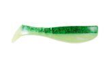 Силіконовий віброхвіст FOX 8см Trapper #061 (green silver perlamutr) (1шт) 260563 фото