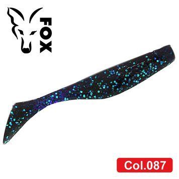 Silicone vibrating tail FOX 9cm Abyss #087 (june bug) (1 piece) 7373 фото
