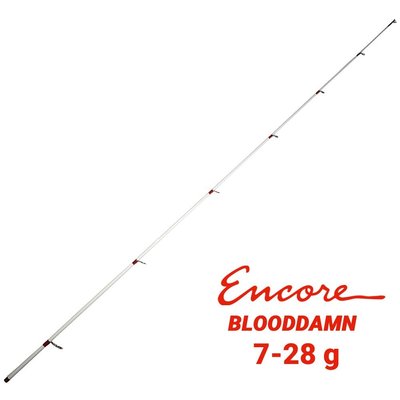 Encore Blooddamn BDS-762M 2.29m 7-28g Top Elbow for Spinning Rod 91976 фото