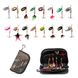 Set of rotating spinners Lushazer (16 pieces of bait + bag) 9375 фото 2