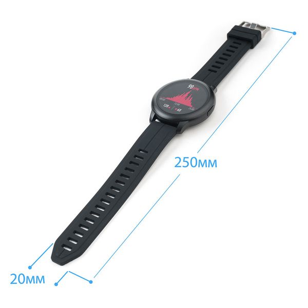 Розумний годинник Globex Smart Watch Me Aero (Black) 269153 фото