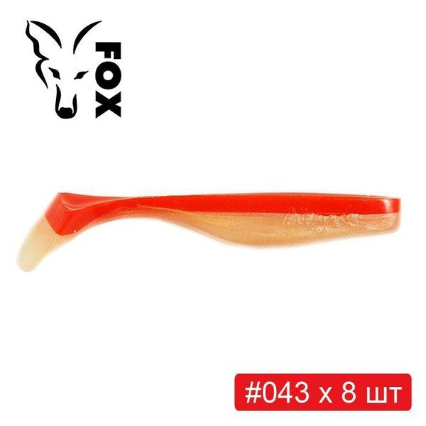 Набір силікона FOX ABYSS 9 см #A2 - 6 кольорів х 8 шт = 48 шт 185641 фото