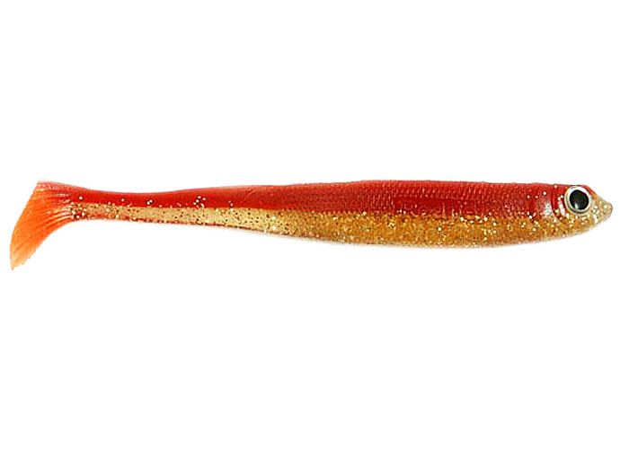 Silicone vibrating tail FOX 10cm Reaper #027 (red gold) (1 piece) 186408 фото