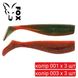 Набір силіконових віброхвостів FOX SWIMMER 8см RYBALKA SUPER SET#1 36 шт (12 цветов х 3 шт) 269643 фото 3