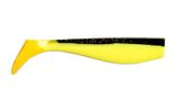 Silicone vibrating tail FOX 8cm Swimmer #072 (black yellow) (1 piece) 7442 фото