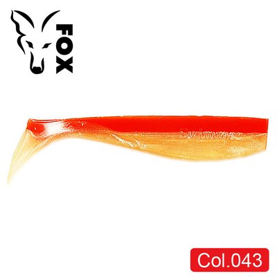 Силиконовый виброхвост FOX 12см Swimmer #043 (red perlamutr) (1шт) 9875 фото