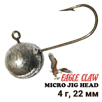 Microjig Head Eagle Claw 4g No.4 10725 фото