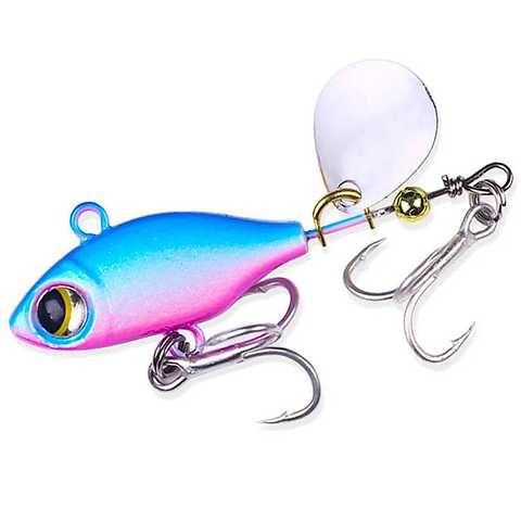 New 10 PcsSet Spinners Fishing Lure Mixed India