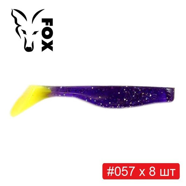 Set silicone FOX ABYSS 9 cm #A3 - 6 colors x 8 pcs = 48 pcs 185642 фото