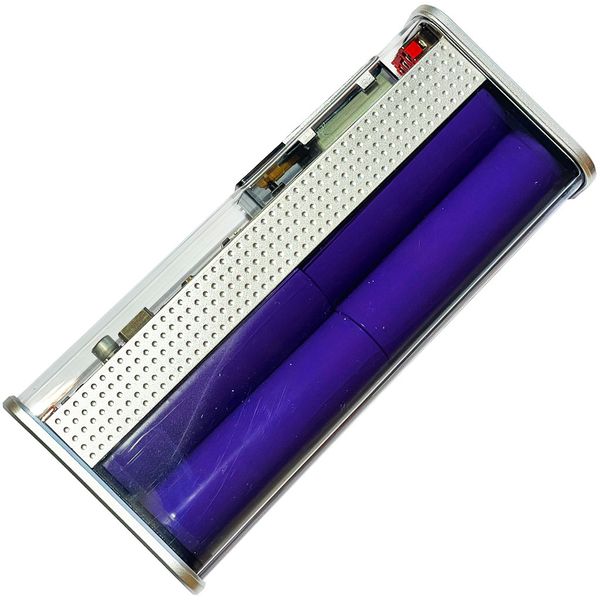 External battery (Power Bank) Enrone Power 22.5W 20000mAh, QC/PD 22W (Silver/Violet) Silver/Violet фото