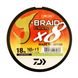 Cord Daiwa J-Braid Grand X8 Chartreuse 18lb, 150m, #1, 8.5kg, 0.13mm NOWOŚĆ! 9931 фото 3