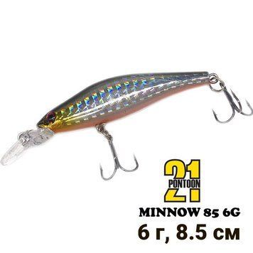 Wobbler Pontoon21 Minnow 85 6G SS SR #4 9289 фото