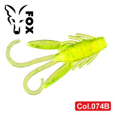 Silicone crayfish for microjig FOX 4cm Scorpaena #074B (chart pearl) (edible, 15 pcs) 5501 фото