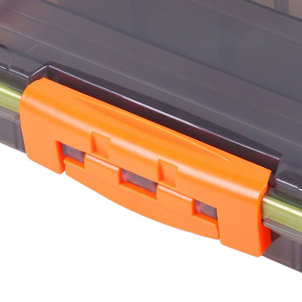 FOX Waterproof Storage Box, 27*17*5.3cm, 356g, Grigio/Arancione FXWTRPRFSTRGBX-27X17X5.3-Grey/Orange фото