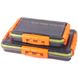FOX Waterproof Storage Box, 27*17*5.3cm, 356g, Grigio/Arancione FXWTRPRFSTRGBX-27X17X5.3-Grey/Orange фото 10
