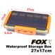 FOX Waterproof Storage Box, 27*17*5.3cm, 356g, Grigio/Arancione FXWTRPRFSTRGBX-27X17X5.3-Grey/Orange фото 1