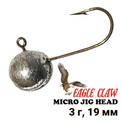 Мікроджиг Головка Eagle Claw 3г №6 10727 фото