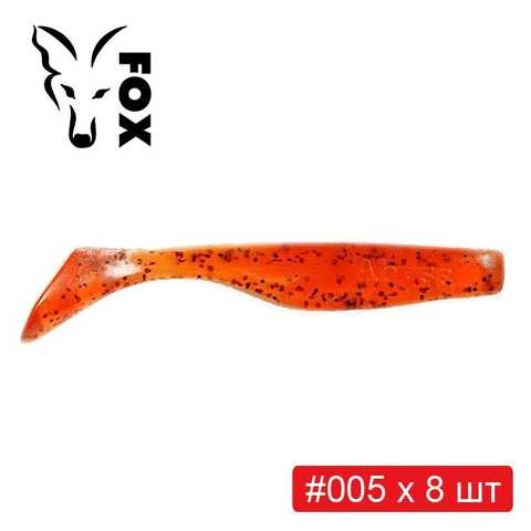 Купити Set silicone FOX ABYSS 9 cm #A4 - 6 colors x 8 pcs = 48 pcs