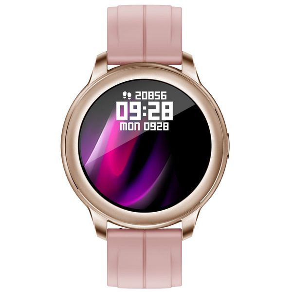 Розумний годинник Globex Smart Watch Me Aero (Gold-Pink) 269151 фото