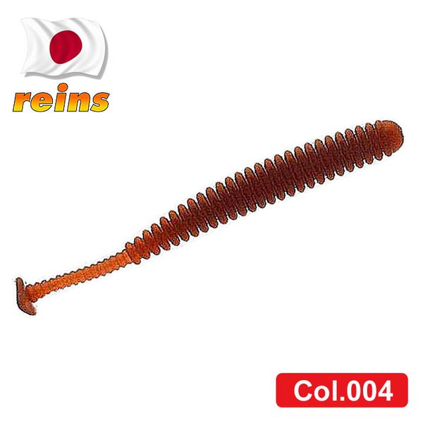Silicone vibrating tail Reins Aji Adder Shad 3" #004 Scuppernong (edible, 8 pcs) 5824 фото