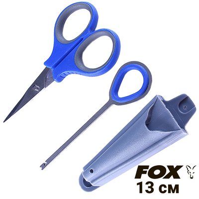 Ножиці рибальські FOX Snips Scissors FXSNPSSCSSRS фото