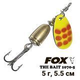 Блешня обертова FOX 1070-5 5г col.12 5111 фото