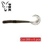 Silicone worm FOX 12cm Crawler #089 (electric marsh) (edible, 6 pcs) 6150 фото