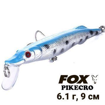 Воблер FOX PikeCro 9cm 6.1g #BL 10116 фото