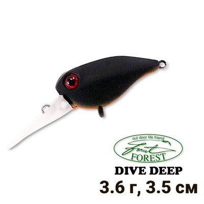 Воблер Forest Dive Deep 35мм 3.6г #10 5640 фото