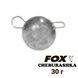 Odważnik ołowiany „Cheburashka” FOX 30g (1 szt.) 8594 фото 1