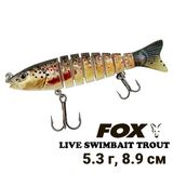 Складовий воблер FOX Live Swimbait Trout LST9-416 5280 фото