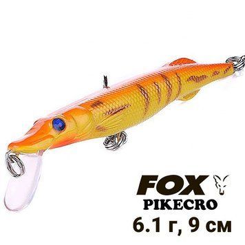 Воблер FOX PikeCro 9cm 6.1g #OG 10115 фото