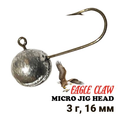 Мікроджиг Головка Eagle Claw 3г №8 10732 фото