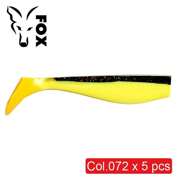 Набір силіконових приманок #4 FOX SWIMMER 80 mm - 30 шт 138481 фото