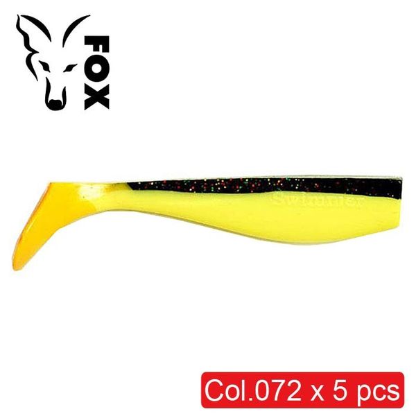 Set of silicone baits #4 FOX SWIMMER 80 mm - 30 pcs. 138481 фото